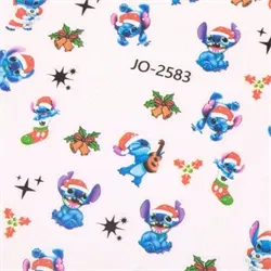 Klistermærker med Jule Stitch, selvklæbende og ultratynde, JO-2583, GNB